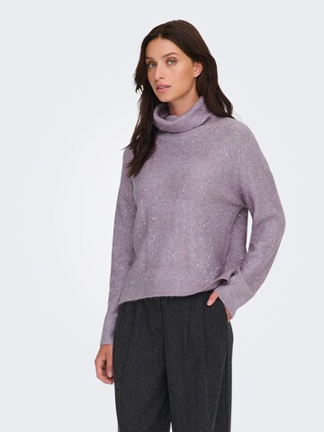 ONLY Pullover in Lila: Vorderseite