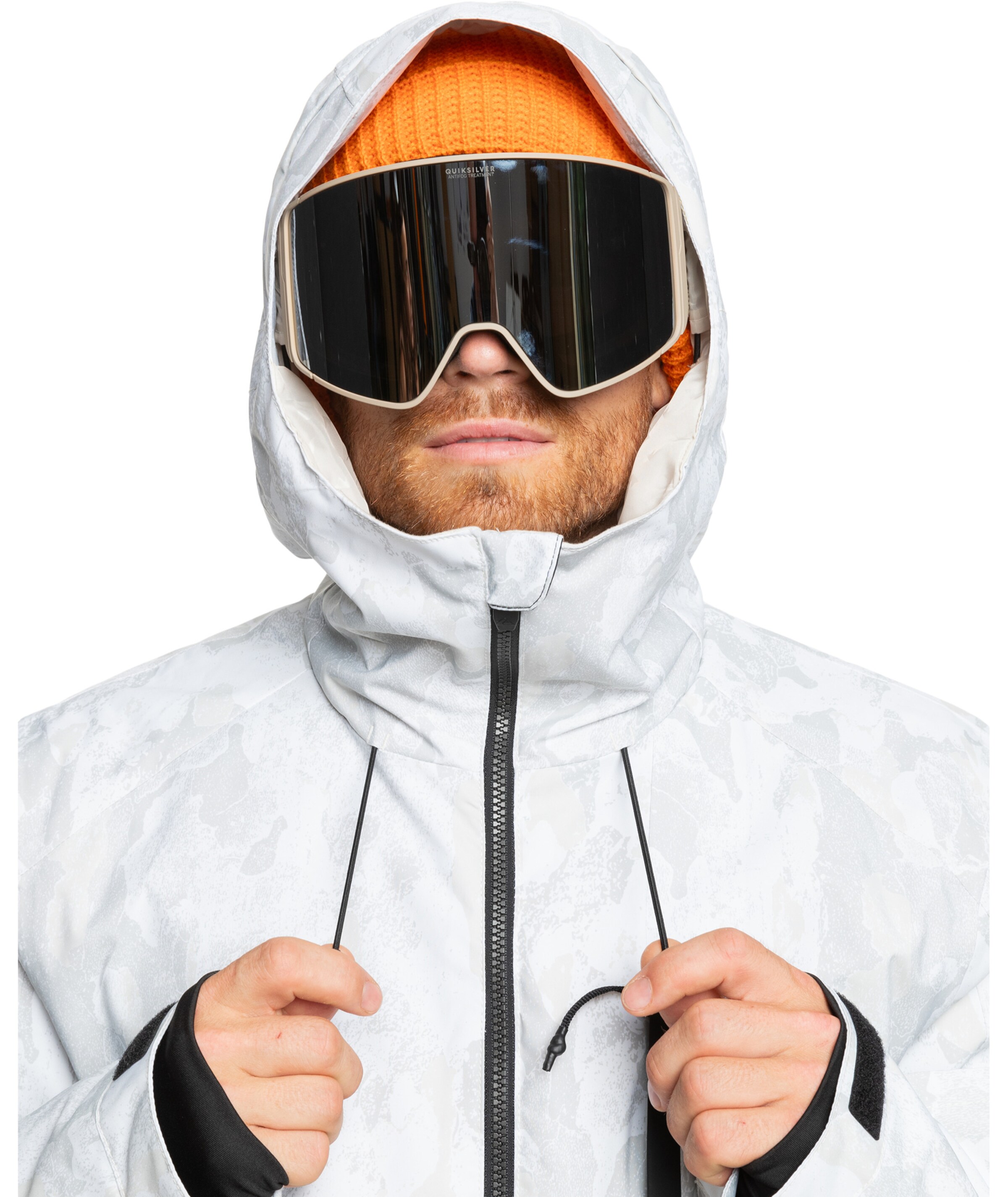 QUIKSILVER Outdoorjacke in Grau