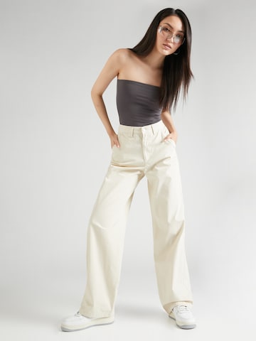 Dr. Denim Loose fit Trousers 'Donna' in Beige