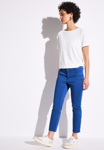 STREET ONE Slim fit Pants in Blue
