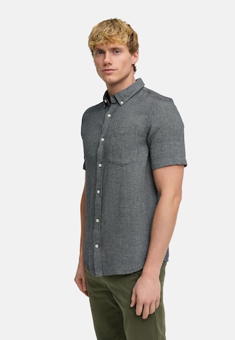 Kronstadt Regular fit Button Up Shirt ' KSGallagher ' in Grey