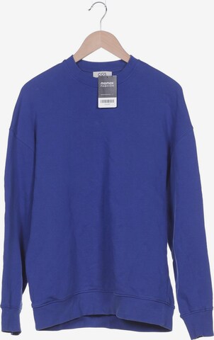 COS Sweatshirt & Zip-Up Hoodie in XS in Blue: front