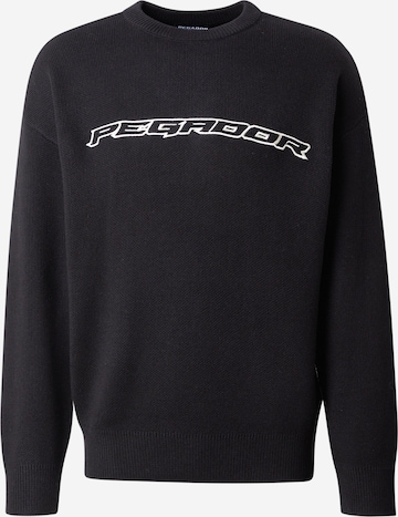 juoda Pegador Megztinis 'Lenox': priekis