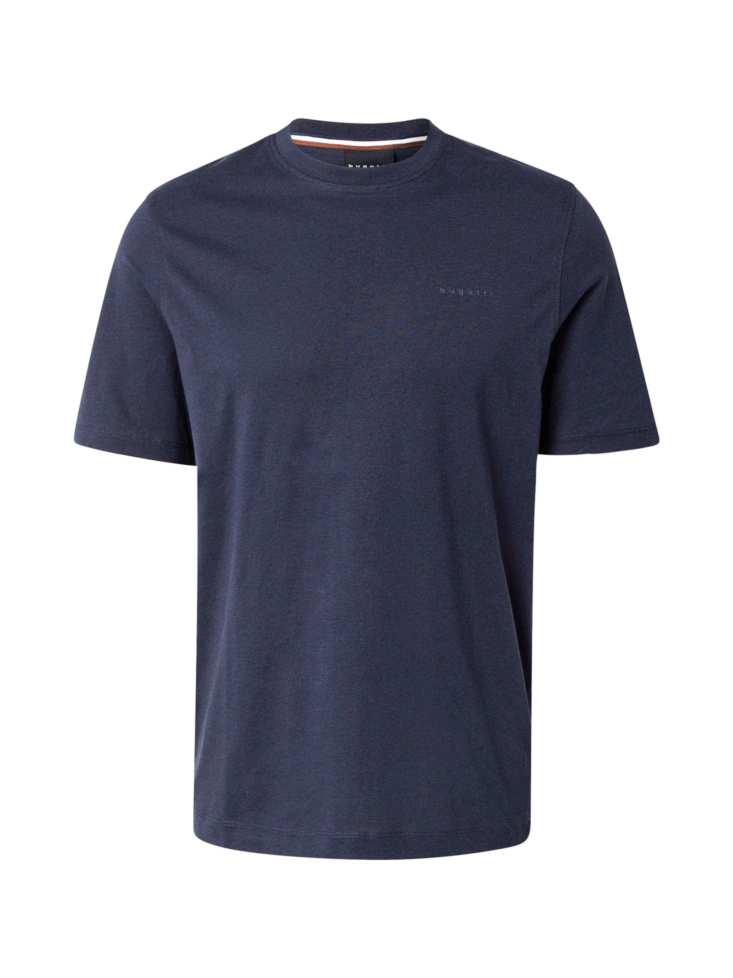 Tricou de la bugatti pe albastru: față