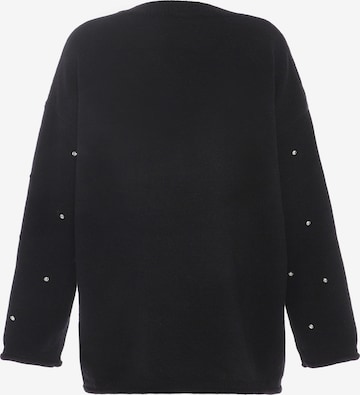 faina - Pullover em preto