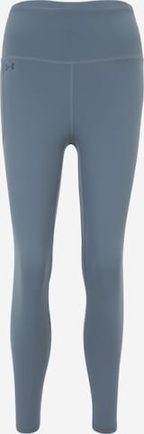 UNDER ARMOUR Skinny Sportbroek 'Motion' in Grijs: voorkant