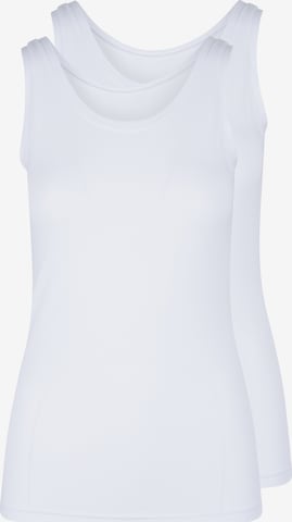 LingaDore Onderhemd in Wit: voorkant