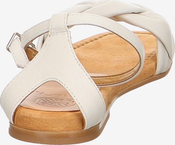 UNISA Sandalen met riem in Beige