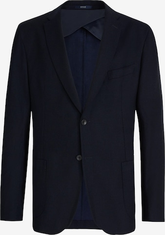 Coupe regular Veste de costume Boggi Milano en bleu : devant