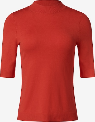 Pull-over COMMA en rouge : devant