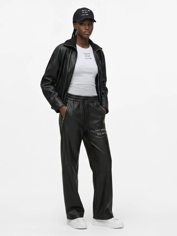 KARL LAGERFELD JEANS Prehodna jakna 'Pietro Terzini' | črna barva