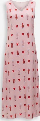 Cat e Lolette Kesämekko 'Loungewear dress' värissä vaaleanpunainen: etupuoli