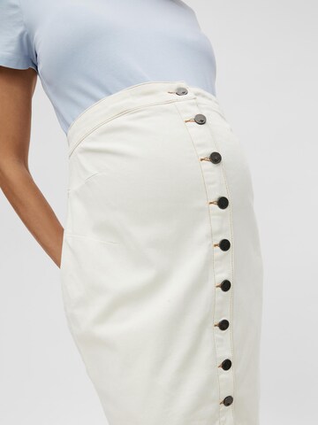 MAMALICIOUS Skirt 'VILLA' in White