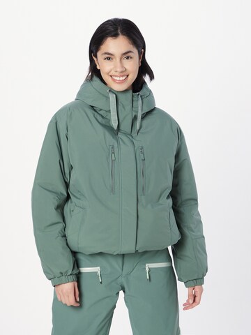 Veste d’hiver 'LOFTY' ROXY en vert : devant