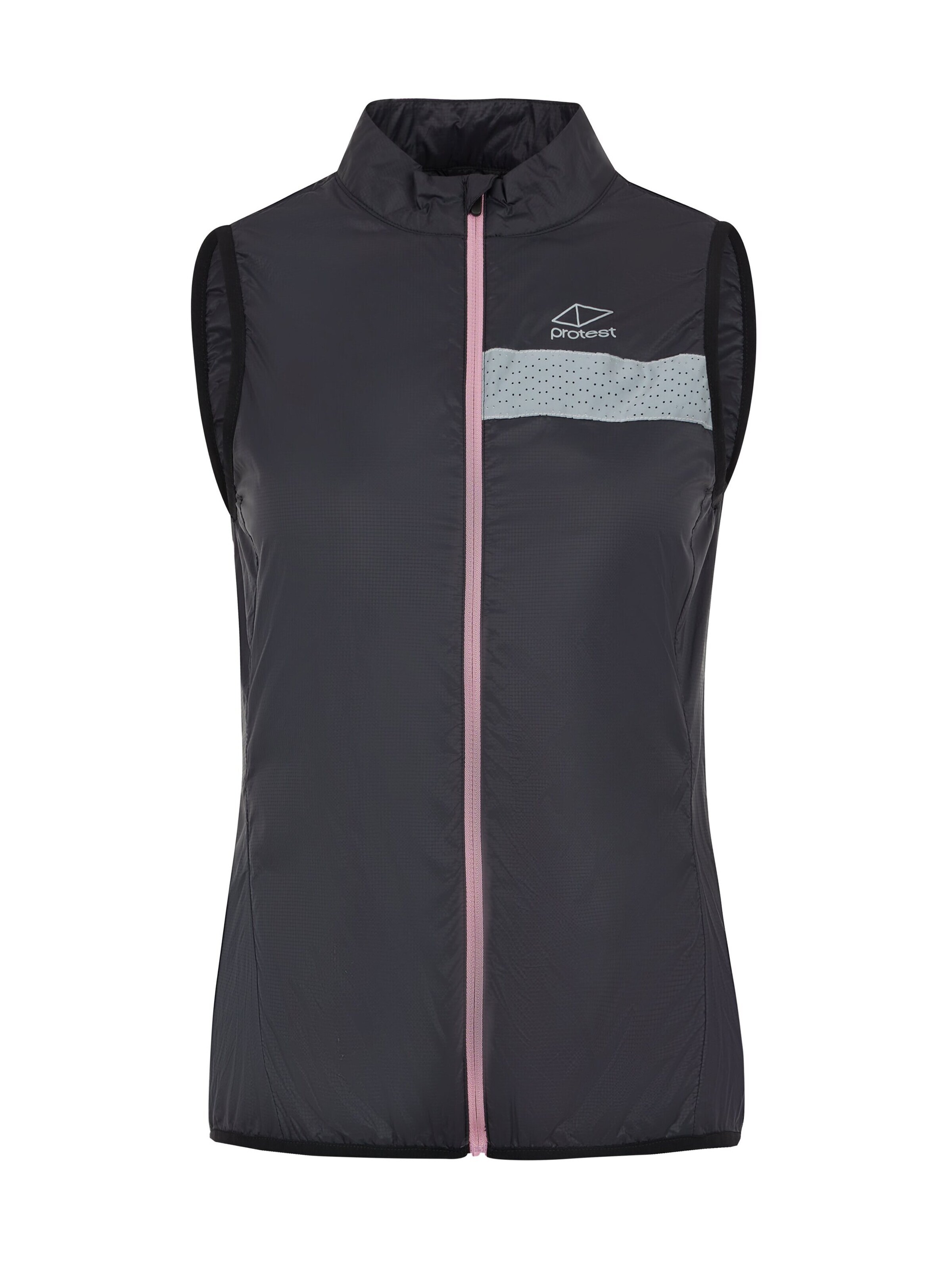 PROTEST Sportjacke 'PRTPRAZ'‌‌‌‌‌‌ in Schwarz: Vorderseite