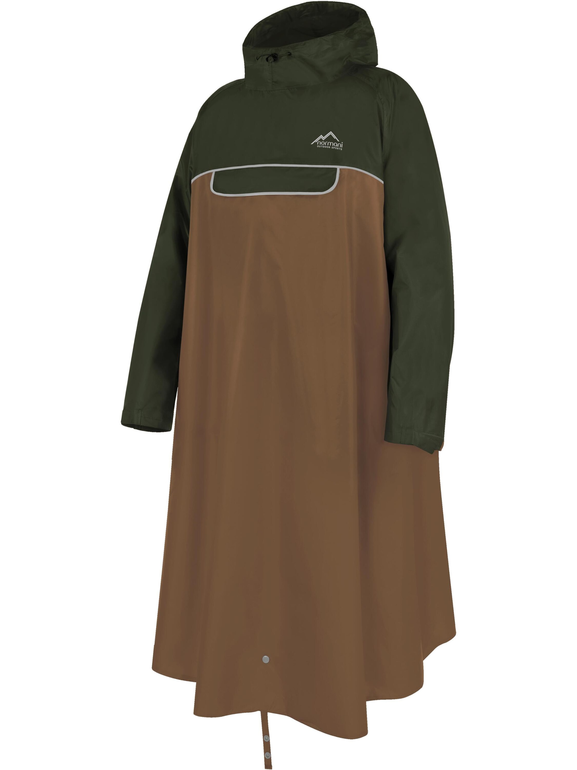 normani Functionele jas 'Quibdó' in Bruin: voorkant