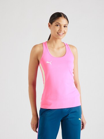 PUMA - Top deportivo en rosa: frente