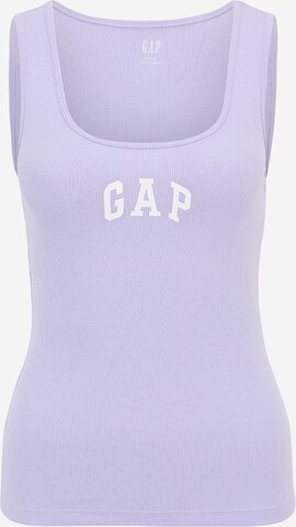 Gap Petite Top in Lila: voorkant