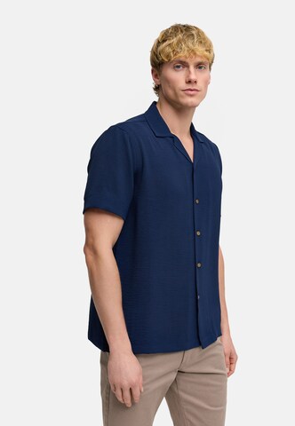Kronstadt Regular fit Overhemd 'Fawn' in Blauw