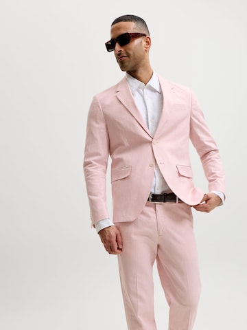 JACK & JONES Slim Fit Sakko 'JPRMARTIN' in Pink