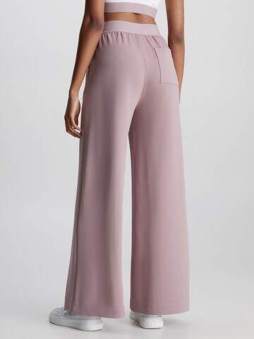 Calvin Klein Sport Wide leg Workout Pants in Pink