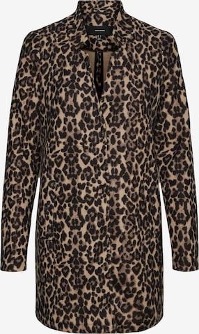 VERO MODA Between-Seasons Coat 'Katrine' in Brown: front