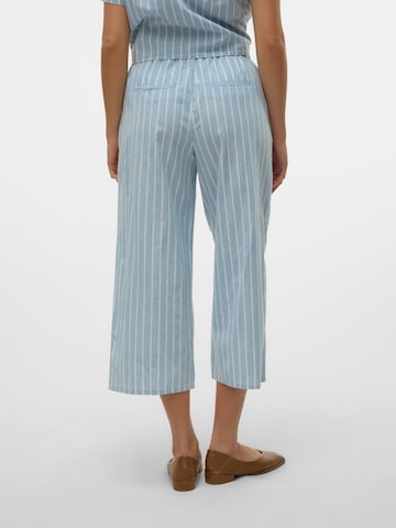 VERO MODA Wide leg Byxa 'VMXENIA' i blå