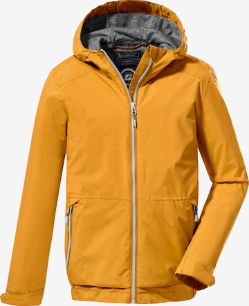 KILLTEC Outdoor jacket in Yellow: front