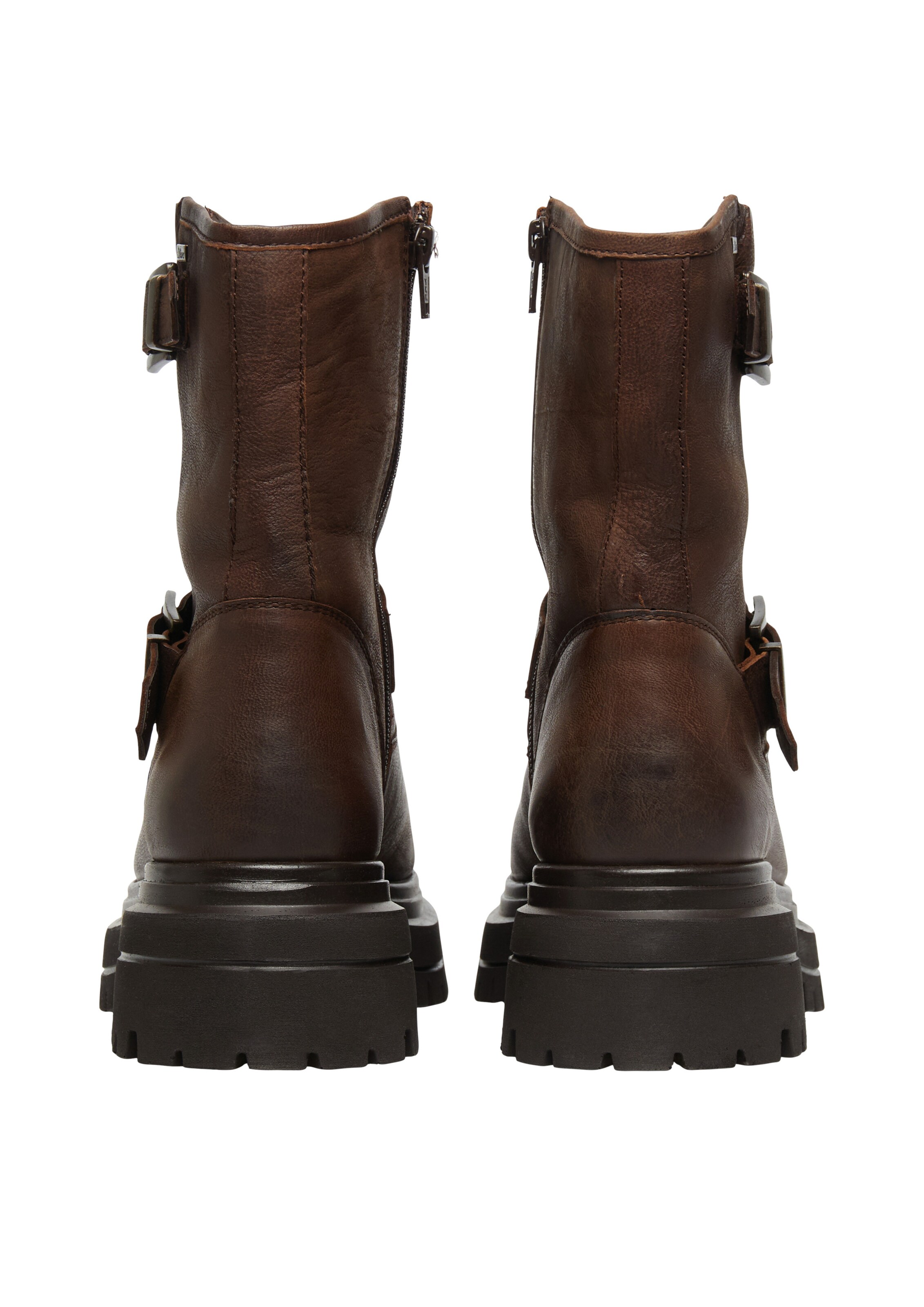 s.Oliver Boots in Brown: back