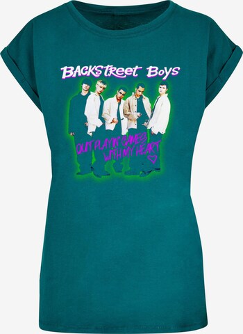 T-shirt 'Backstreet Boys - Playing Games' Merchcode en vert : devant