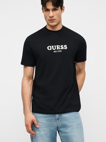GUESS Tričko - Čierna