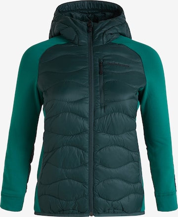 PEAK PERFORMANCE Winter Jacket 'Helium Down' in Green: front