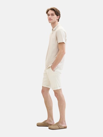 TOM TAILOR Regular Shorts in Beige