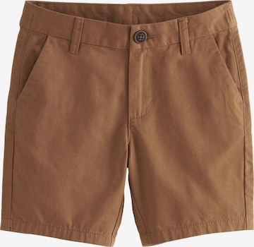 Next Trousers in Brown: front