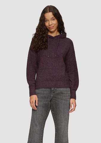 QS Pullover in Lila: Vorderseite
