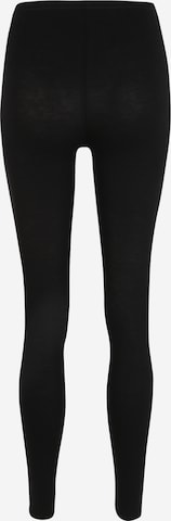 SCHIESSER Skinny Dolge spodnje hlače | črna barva