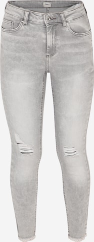 Only Petite Skinny Jeans 'BLUSH' in Grey: front