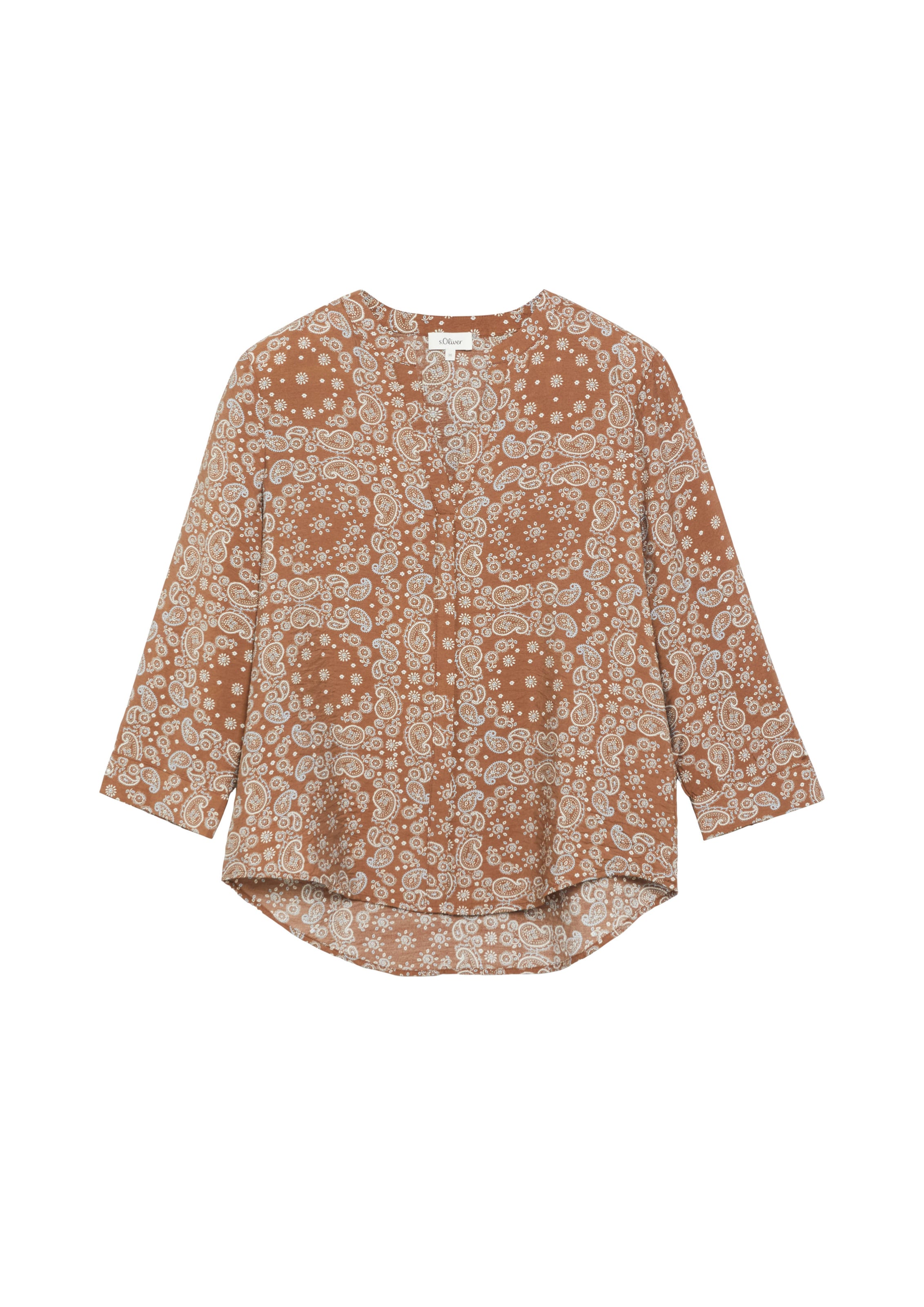 s.Oliver Blouse in Brown: front