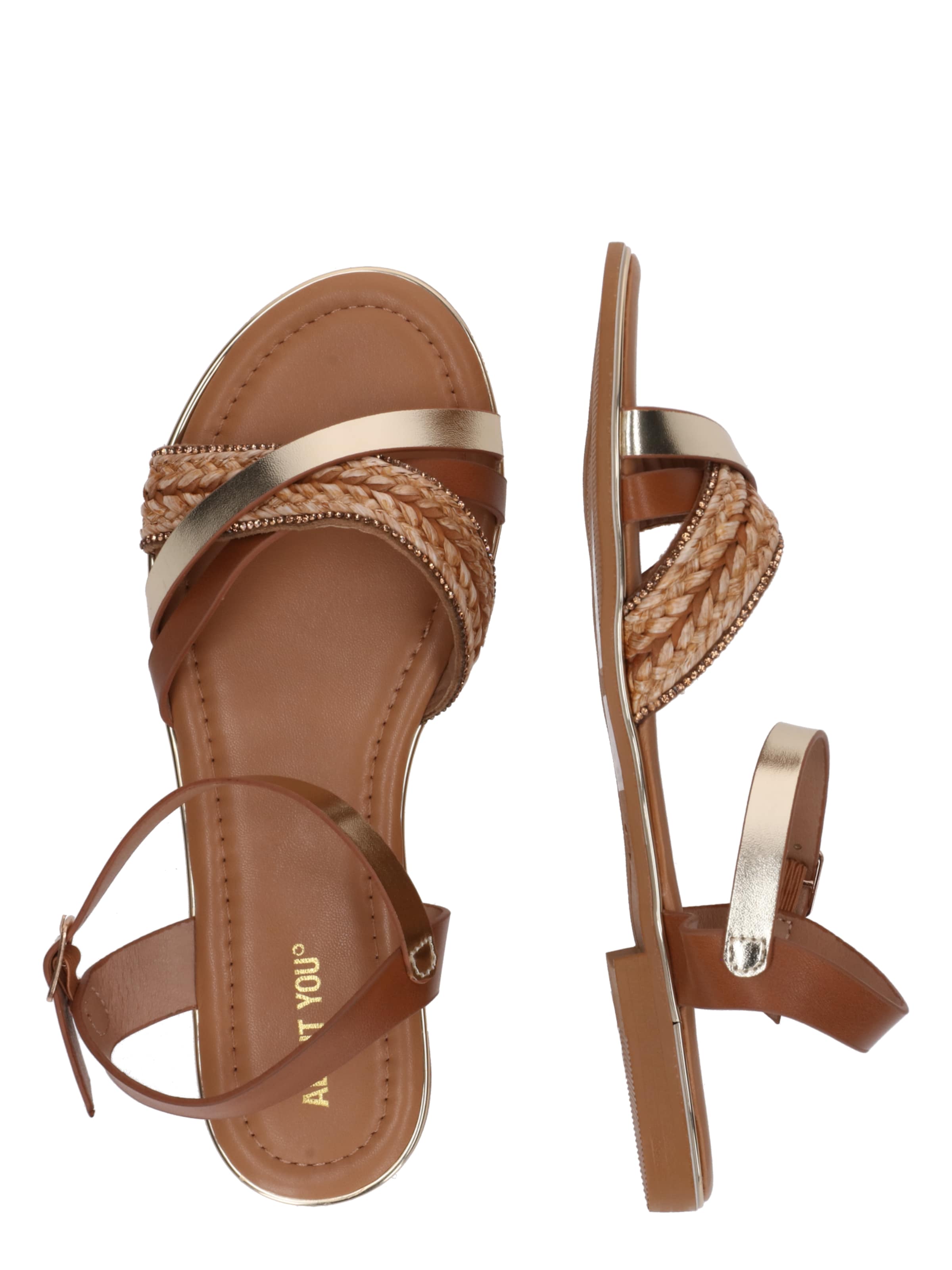 Sandale 'Milena' de la ABOUT YOU pe maro