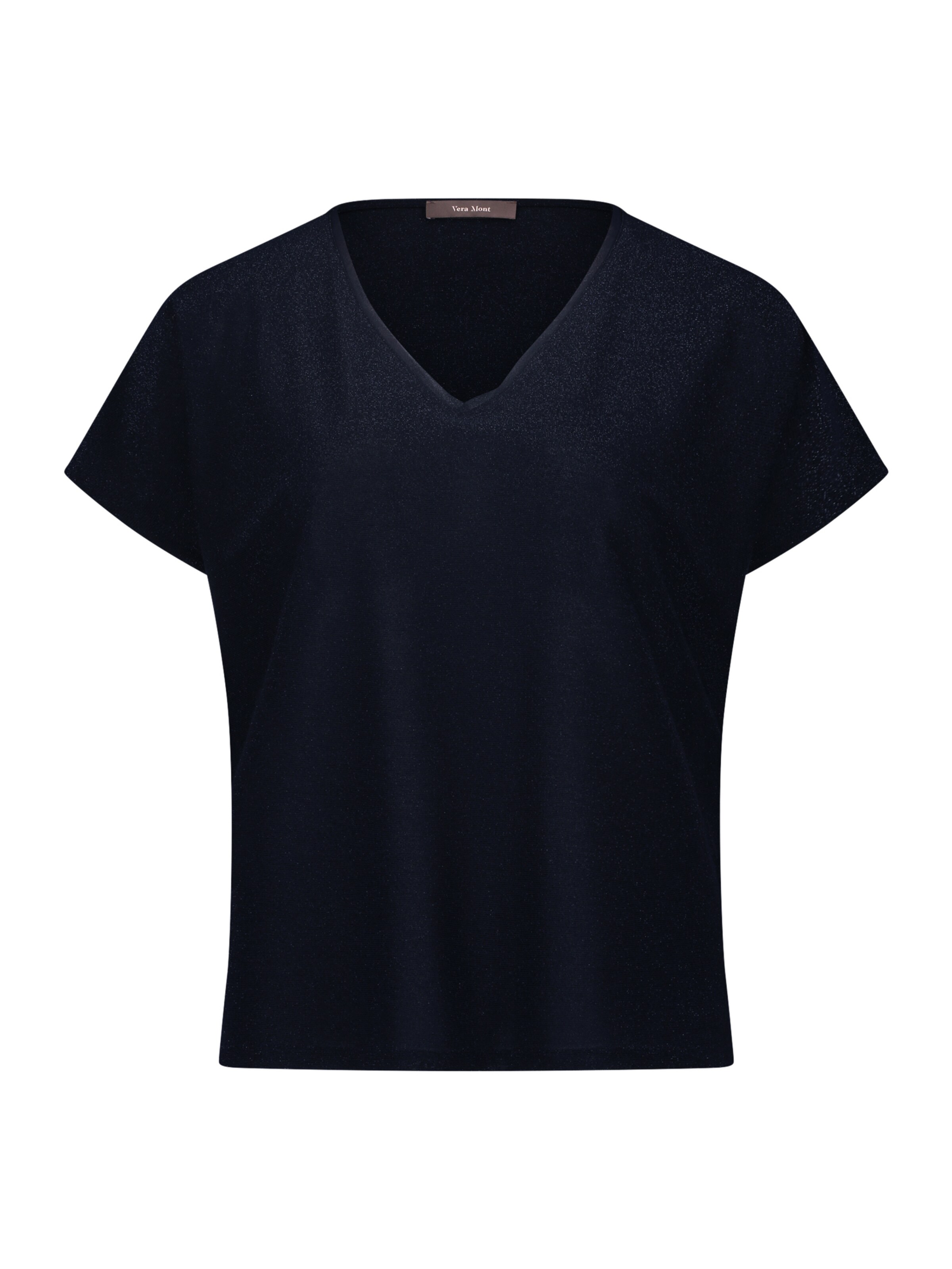 Vera Mont Bluse in Blau: Vorderseite