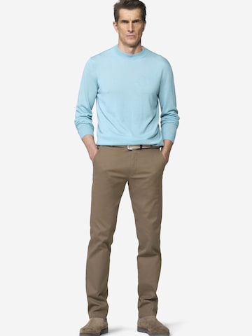 Regular Pantalon chino 'Bonn 2-5627' MEYER en gris