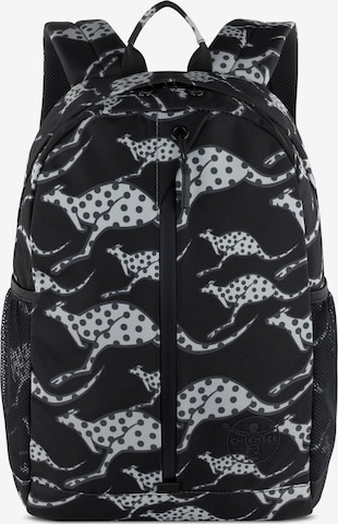CHIEMSEE Backpack 'Jump N Fly' in Black: front