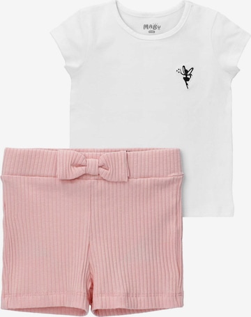 Baby Sweets Set in Pink: front