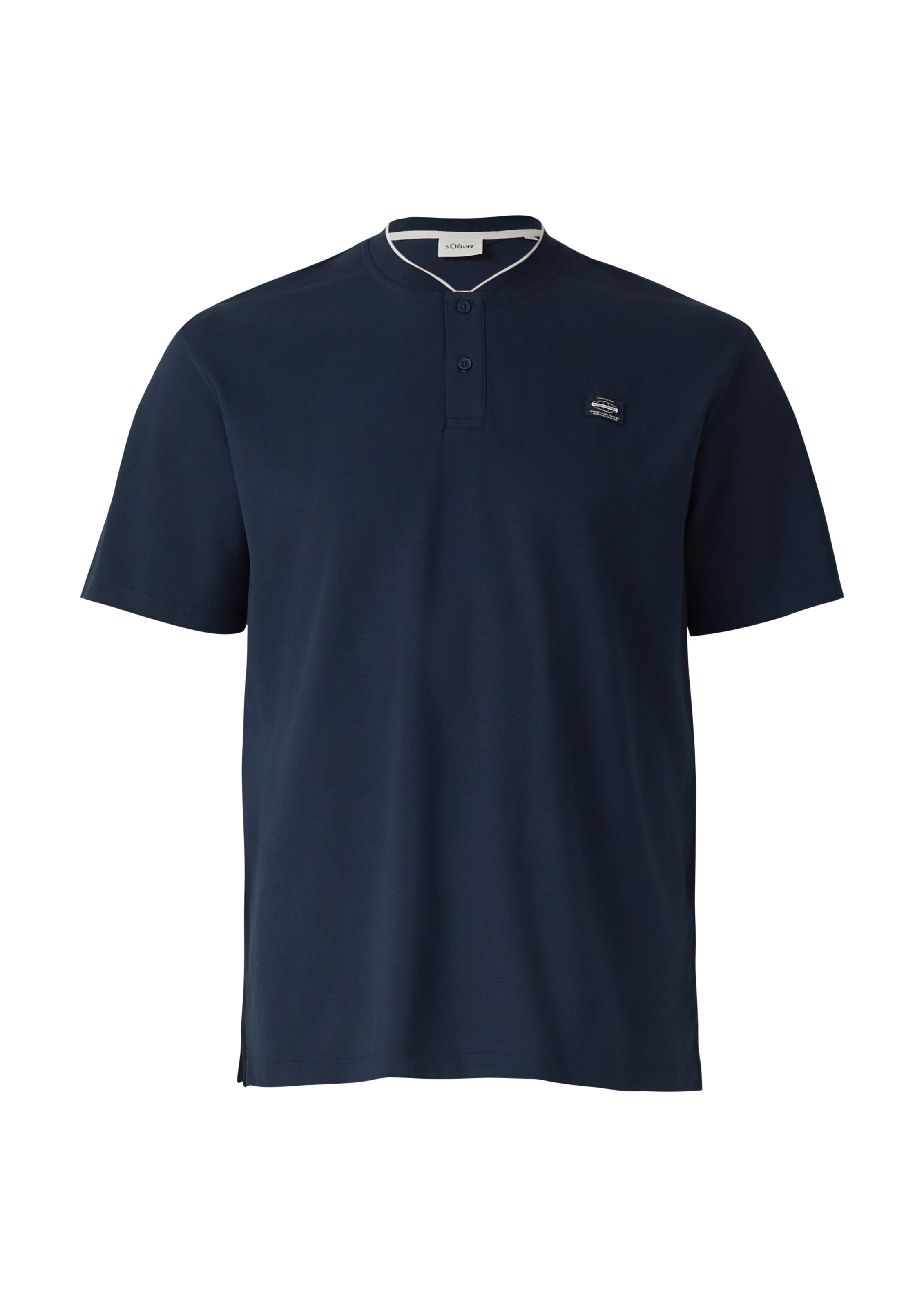 s.Oliver Polo-Shirt in navy, Produktansicht