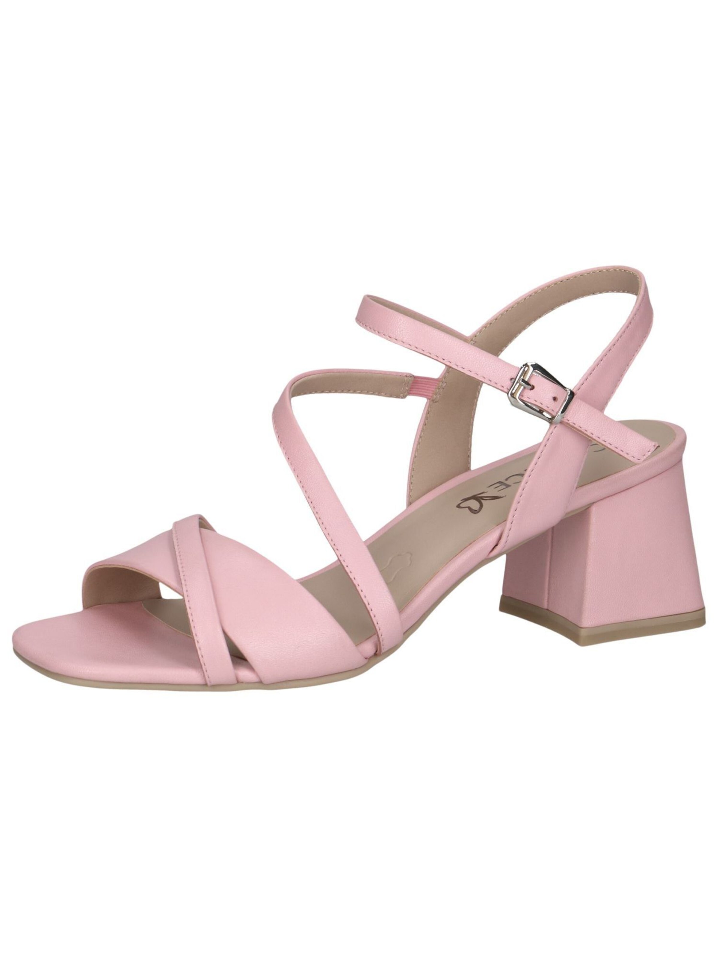 CAPRICE Strap Sandals in Pink: front
