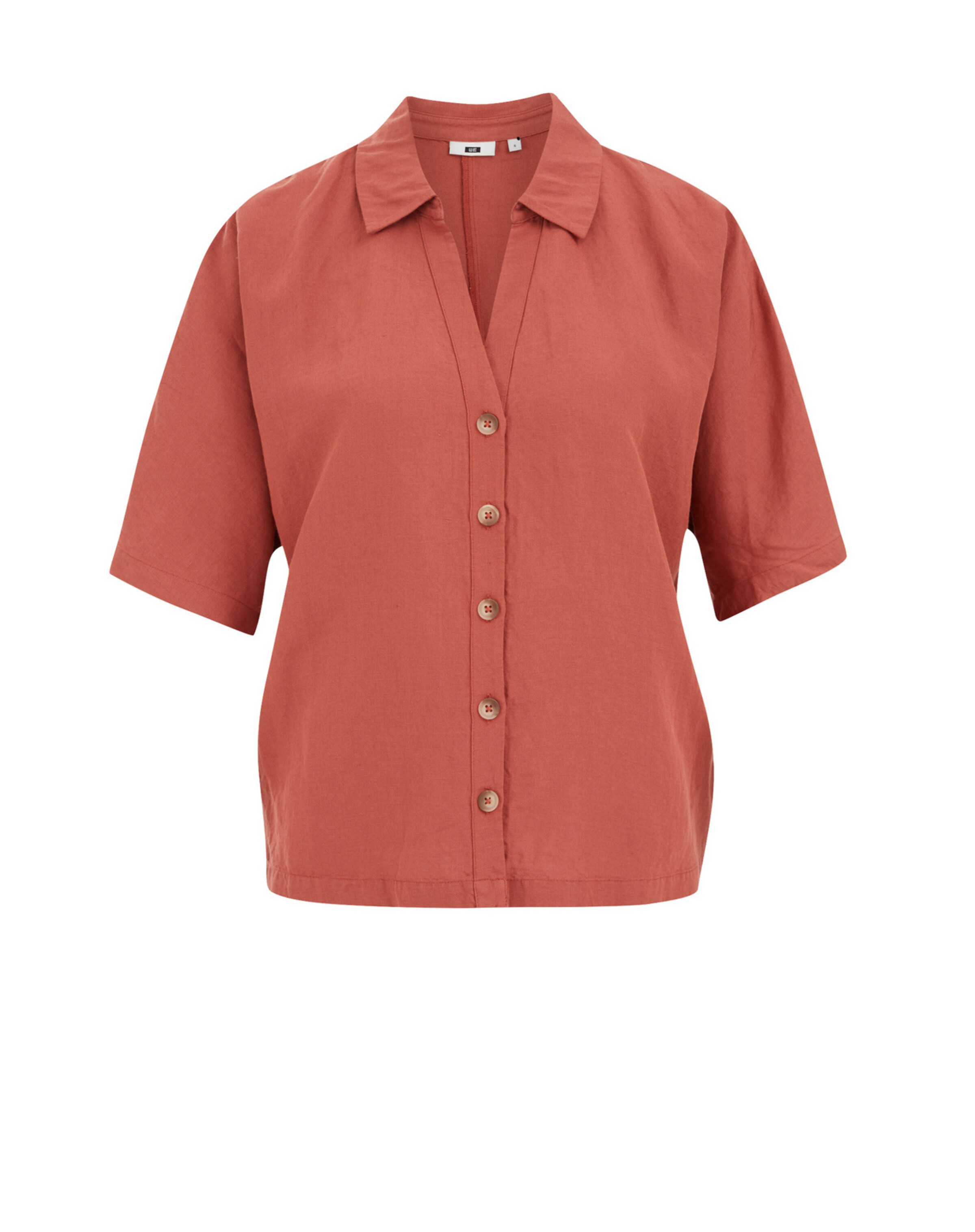 WE Fashion - Blusa en rojo: frente