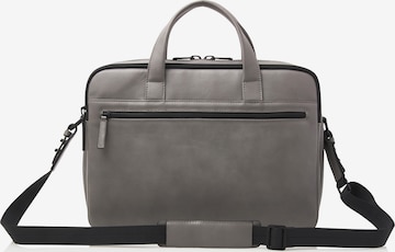 Castelijn & Beerens Document Bag 'Nappa X Charlie' in Grey