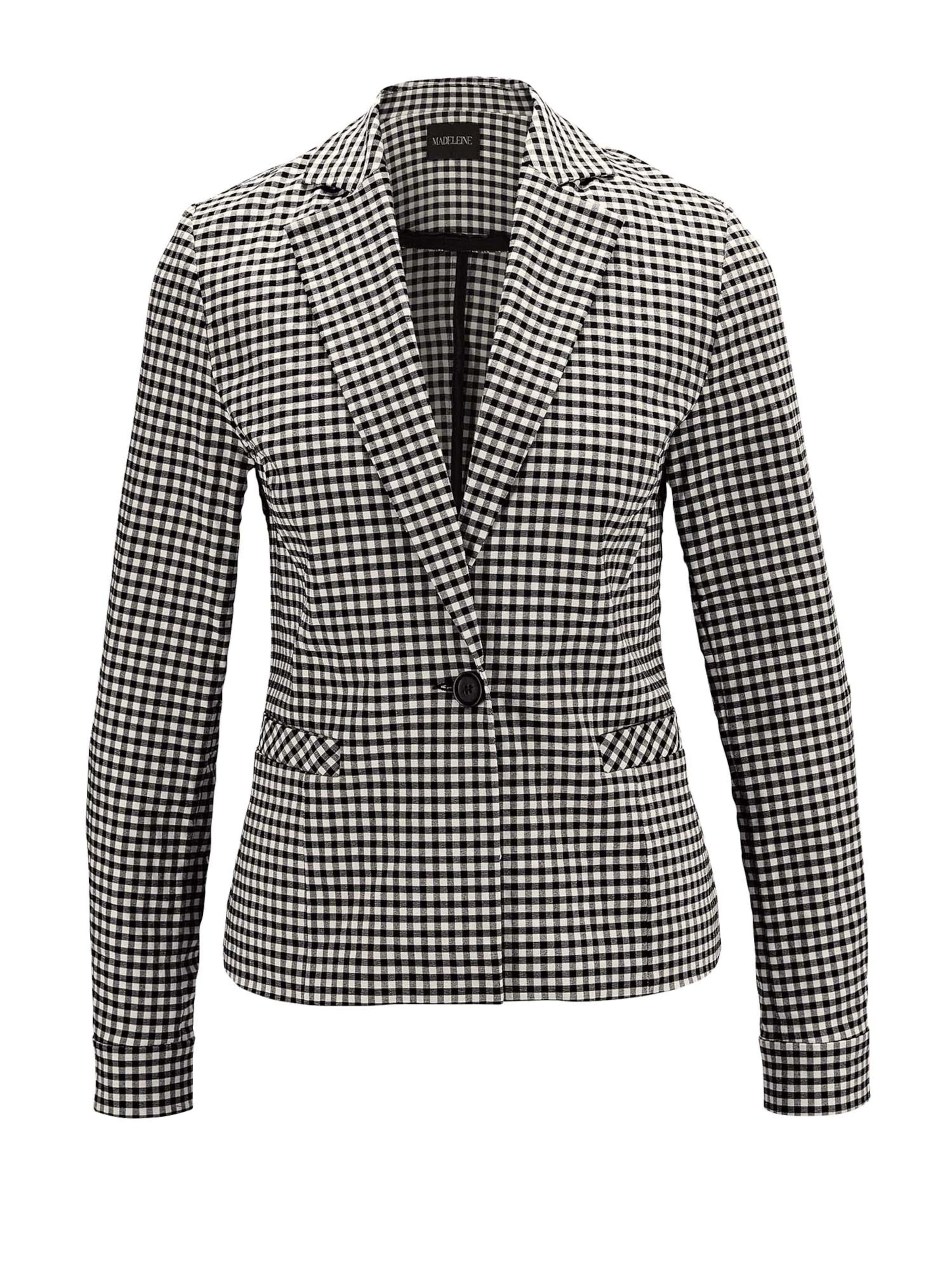 Blazer MADELEINE en noir : devant