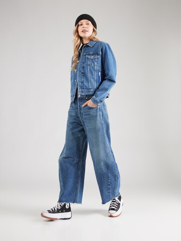 KARL LAGERFELD JEANS - Casaco meia-estação em azul