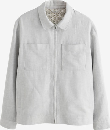 Next Jacke in Grau: Vorderseite
